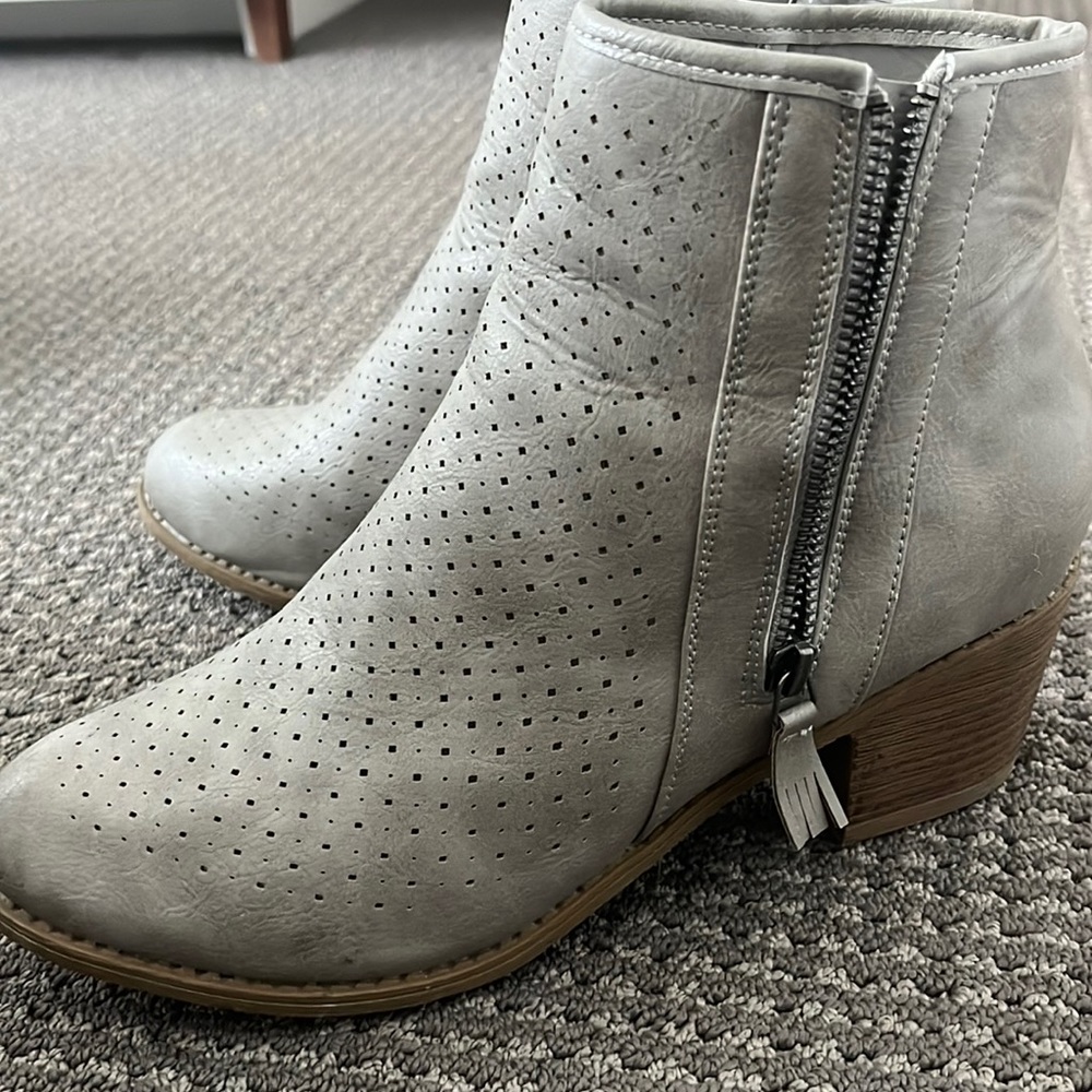 Grey Booties
